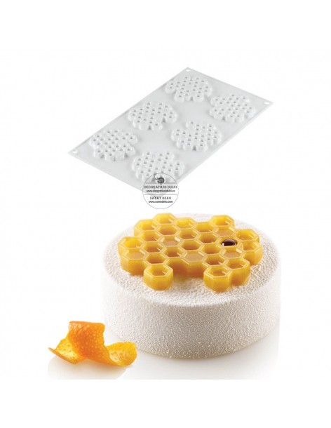 Honey honeycomb mold, lamb...