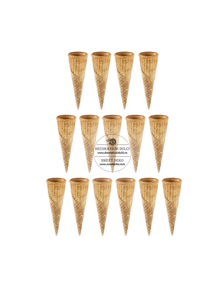 Mini ice cream cones (15 pcs)