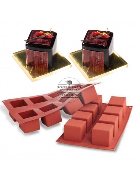 Cube mold - Silikomart SF104