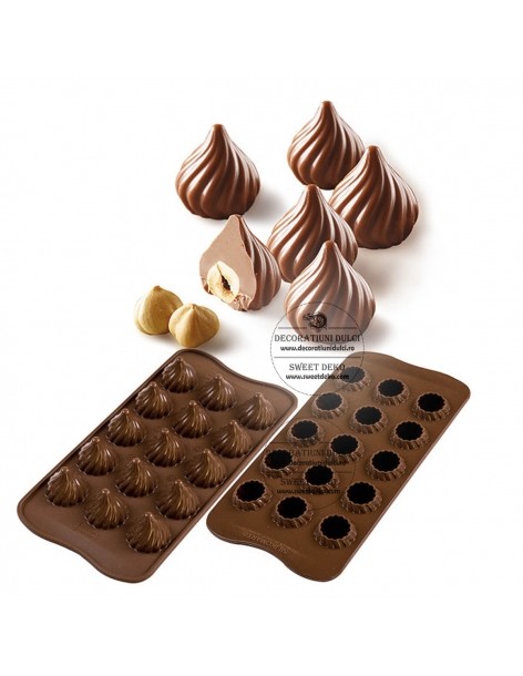 Csokoládé bonbon forma 3D...