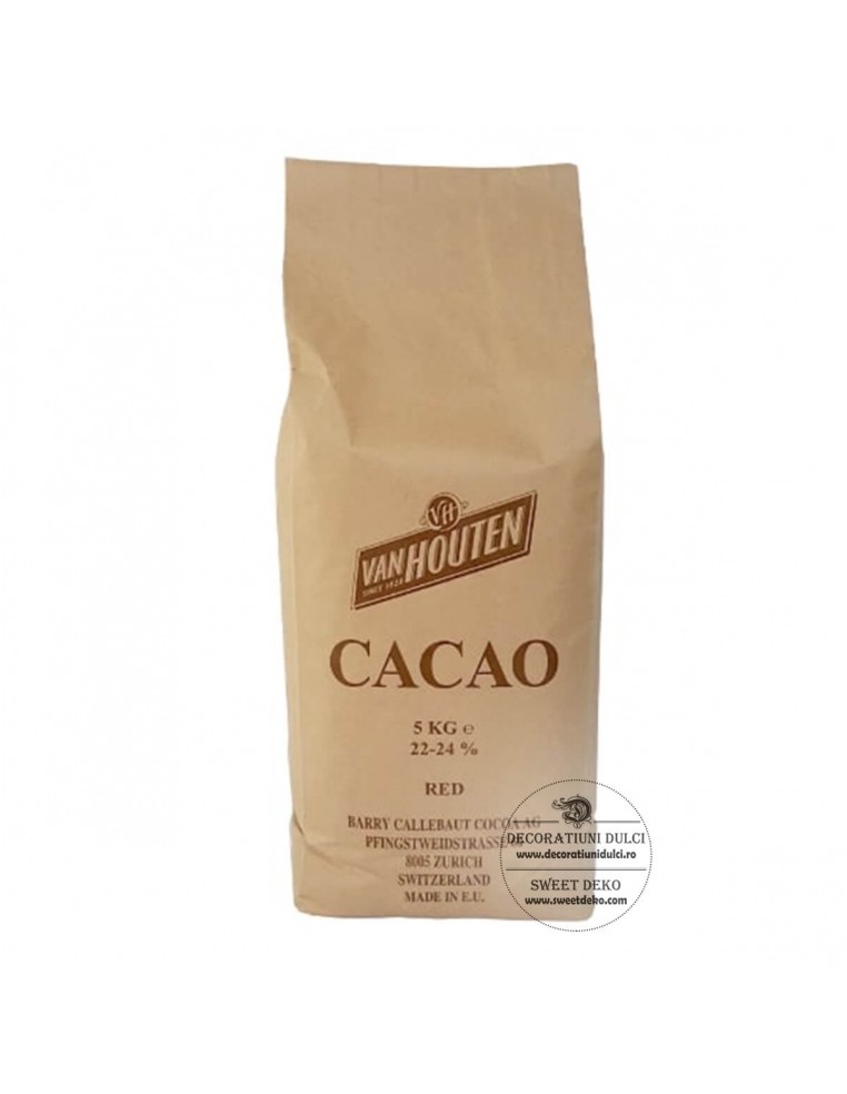 Cacao Van Houten, marrón rojizo...