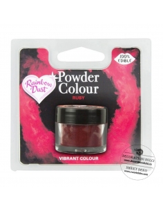 Powder colour - ruby,...