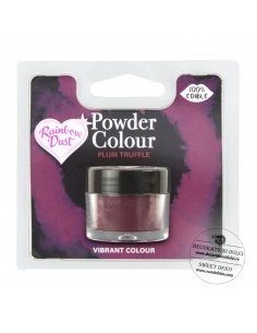 Powder colour - purple plum...