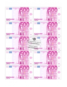 Essbare bild 500euro