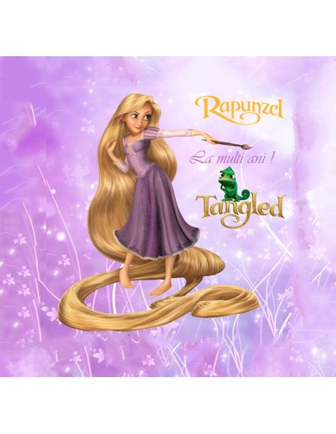 Rapunzel essbares Bild