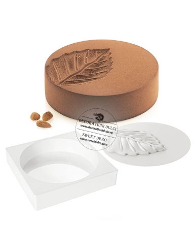 Cake mold kit leaf 1200, Silikomart