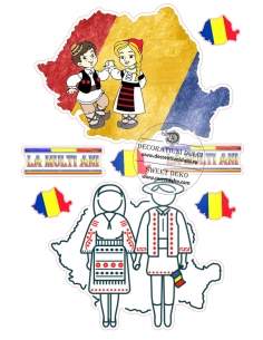Essbare Bilder Rumänien-Karte