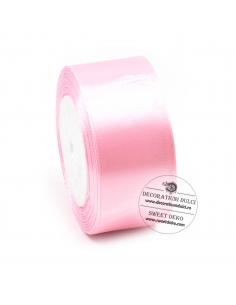 Pink satin ribbon, width...