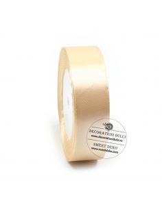 Cream satin ribbon (2cm/L.21m)