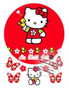 Hello Kitty edible image...