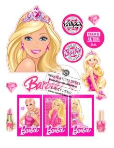 Wonderful Barbie edible...