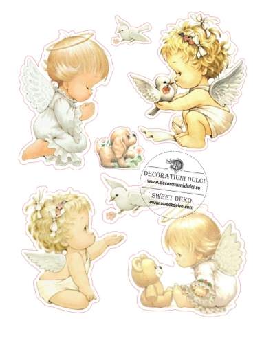 Edible image | The four little angels