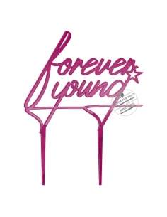 Cake topper Forever Young