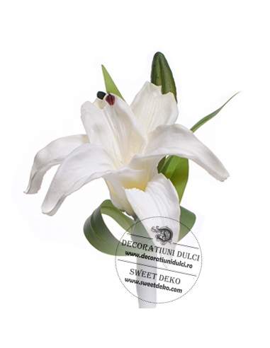 Lily Flower Topper with Two Buds