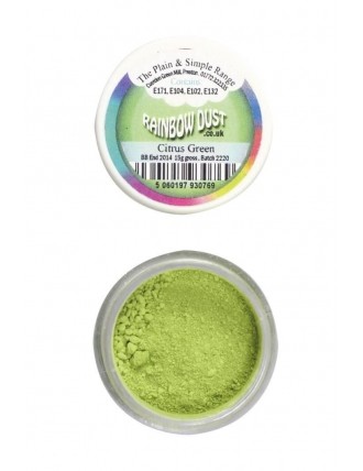 Dust  verde citric - Rainbow Dust