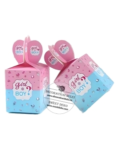 Boîte Gender Reveal (4 pièces/lot)