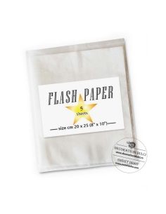 Flash Paper | Papier de magicien (5 feuilles)