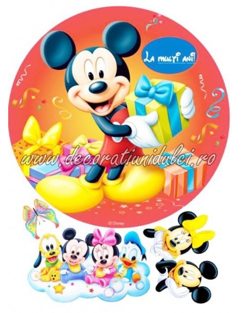 Imagine comestibila Mickey Mouse - 1