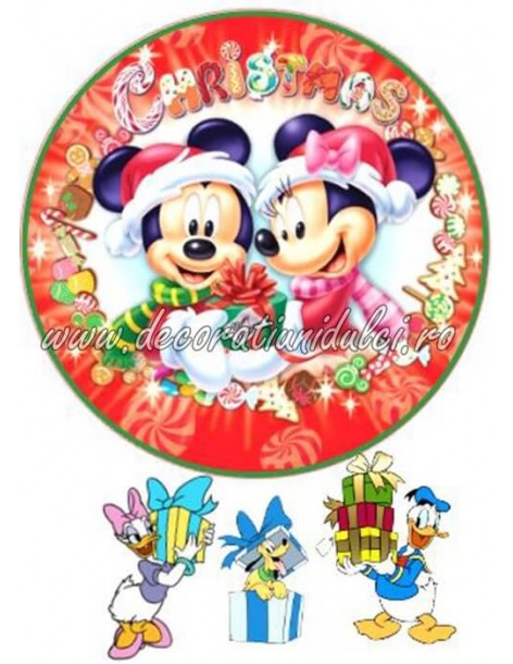 Minnie and mickey christmas...
