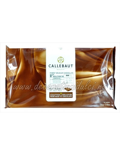 Callebaut milk chocolate...