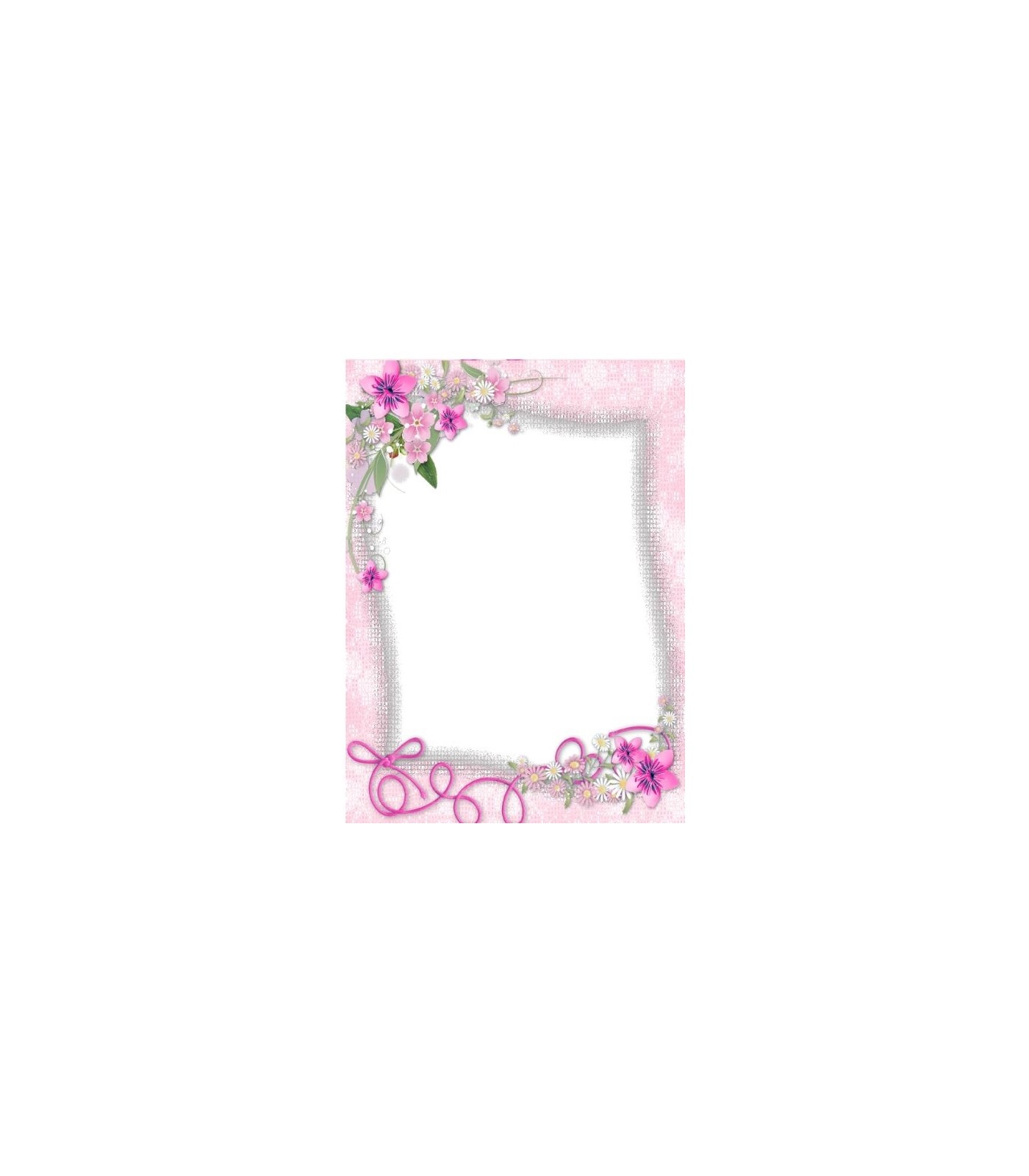 Custom image - frame pink