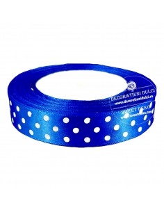 The blue band with dots