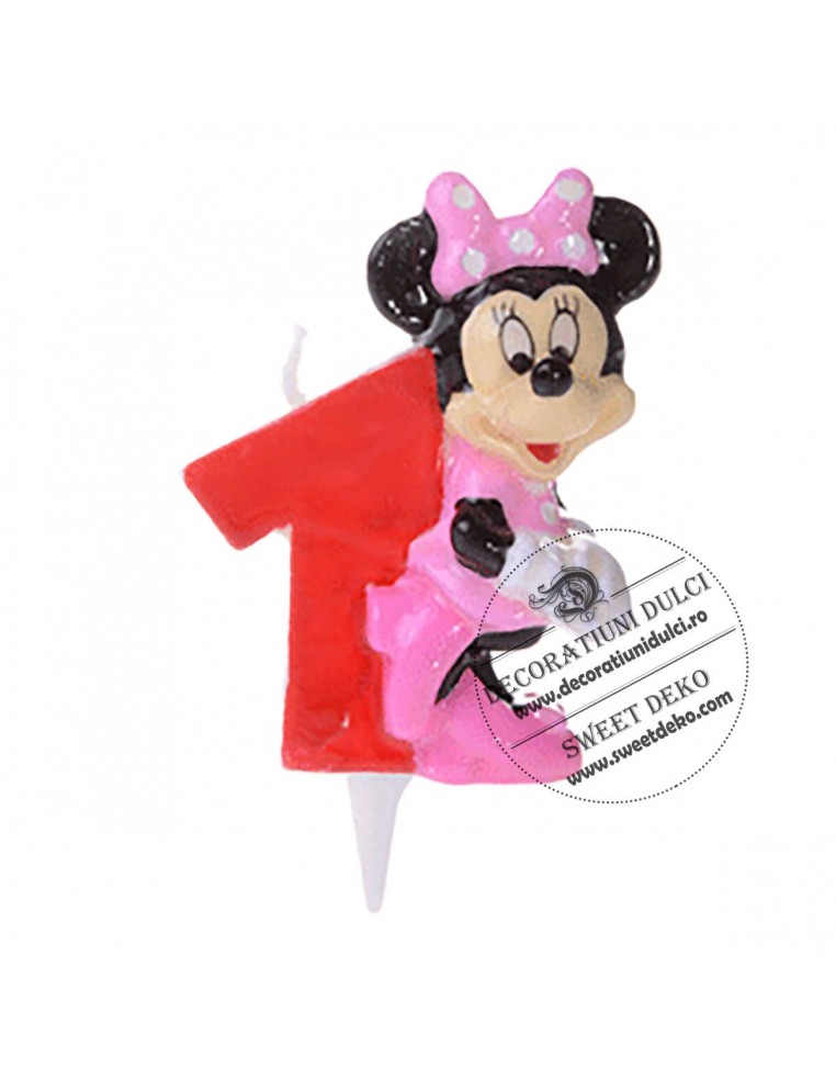 Disneys Mickey and Minnie Mouse Red Colored Decorative Border Tape 1 Roll