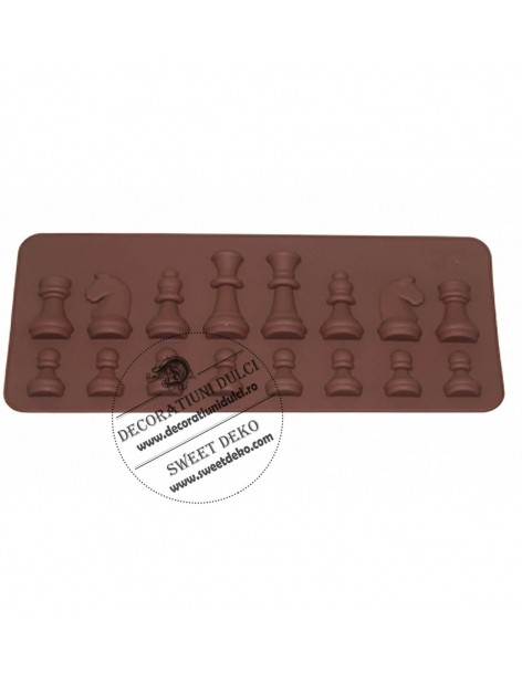 Candy mold, chess pieces