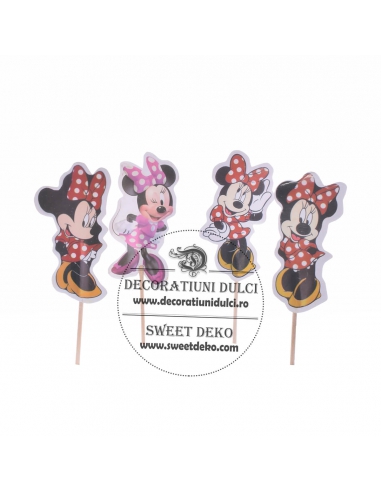 Topper cardboard Minnie Mouse