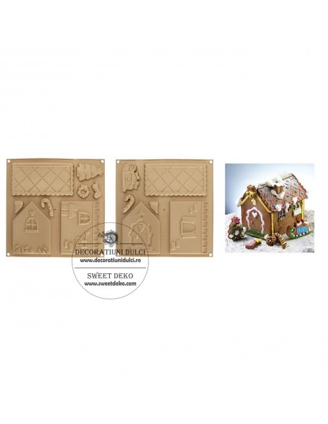 Gingerbread house stampo -...