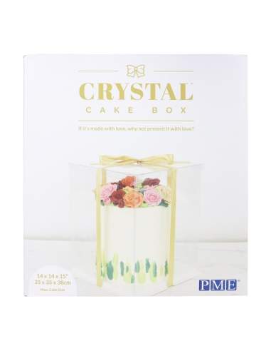 Box für kuchen kristall PME