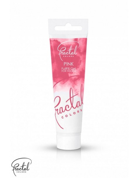 Fractal pink gel dye full-pink