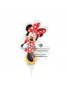 Minnie Mouse, flat candle