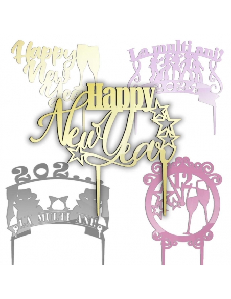 Cake toppers New Year