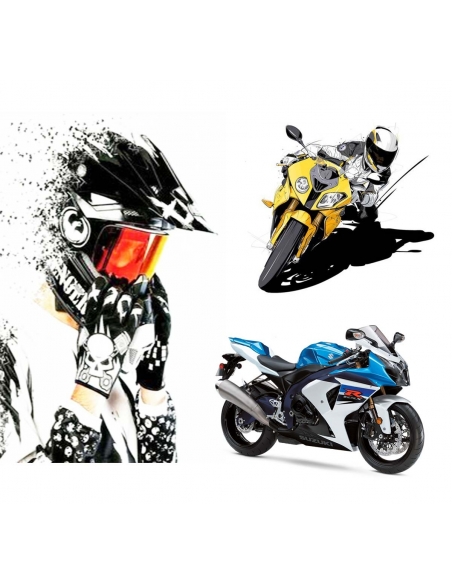 Edible images of motorcycles | motorcyclists