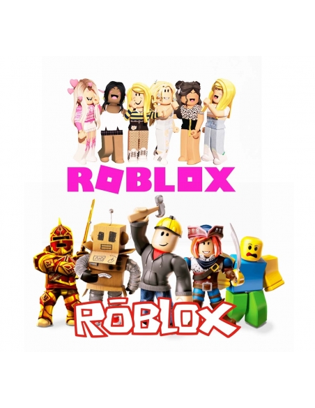 Edible images for desserts with Roblox