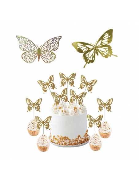 Cake toppers butterflies